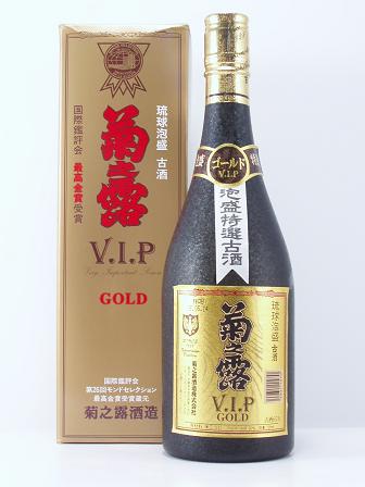 菊之露 格安特価 VIPｺﾞｰﾙﾄﾞ古酒 30度 720ml 泡盛
